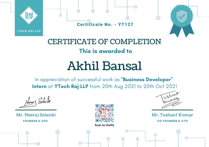 Certificate_Akhil Bansal