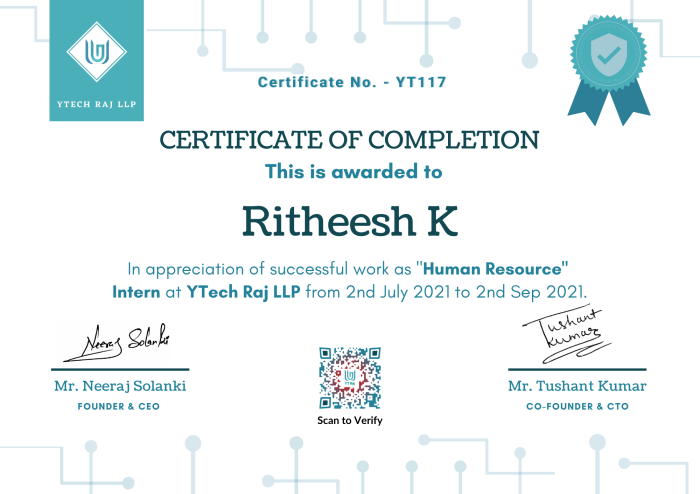 Certificate_Ritheesh